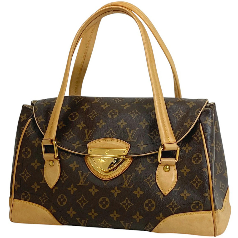 Louis Vuitton Beverly Shoulder Bag Handbag Monogram Brown